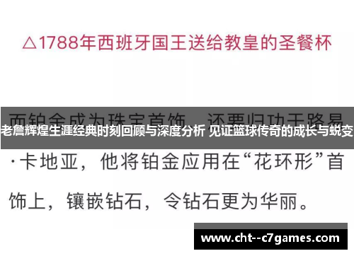 老詹辉煌生涯经典时刻回顾与深度分析 见证篮球传奇的成长与蜕变